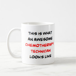 caneca de café técnica de quimioterapia incríve