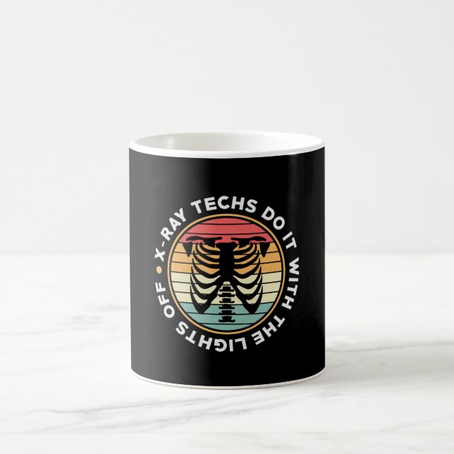 Caneca De Café Técnicas de radiologia técnica de raios-X fazem-no (Centro)