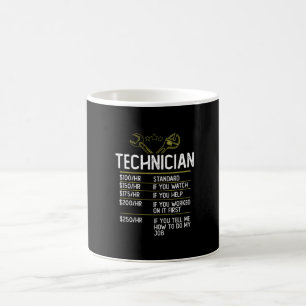 Caneca De Café Tecnician Craftsman Gift presente Ideia