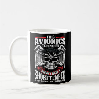Caneca De Café Técnico aeronáutico da aviação Avionics T
