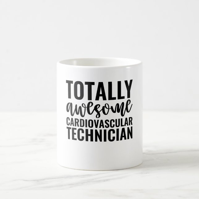Caneca De Café Técnico Cardiovascular Totalmente Incrível (Centro)