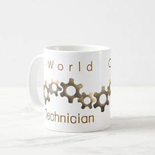 Caneca De Café Técnico de Classe Mundial