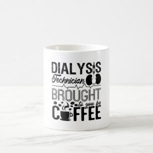 Caneca De Café Técnico De Diálise Trazido Por Nefrologia Do Café