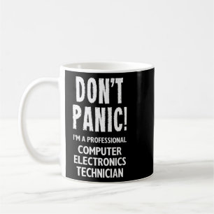 Caneca De Café Técnico de Eletrônicos de computador