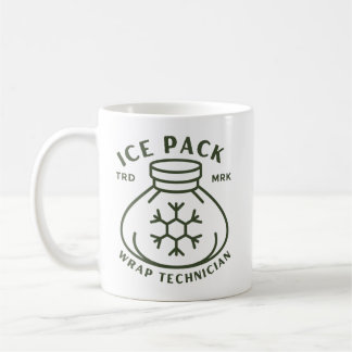 Caneca De Café técnico de envoltório de bolsa de gelo
