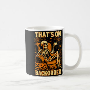 Caneca De Café Técnico de Farmácia Halloween Em Pré-Venda