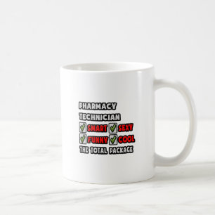 Caneca De Café Técnico de Farmácia... O Pacote Total