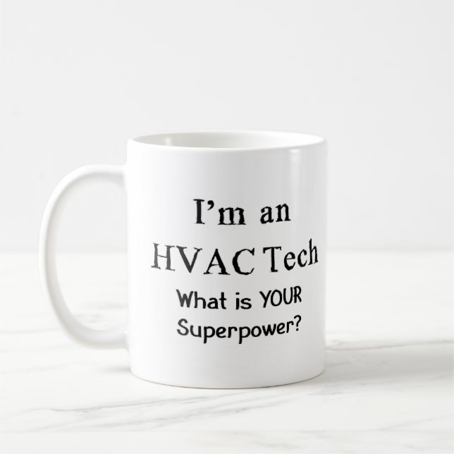 Caneca De Café técnico de hvac (Esquerda)