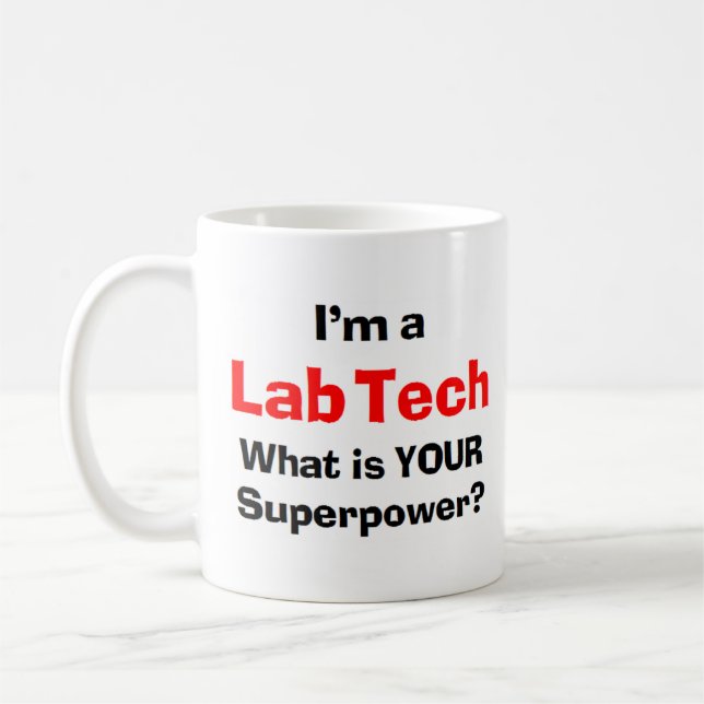 Caneca De Café técnico de laboratório (Esquerda)