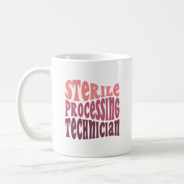 Caneca De Café Técnico de Processamento Estéril (Esquerda)