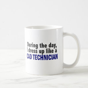 Caneca De Café Técnico do Cad durante o dia