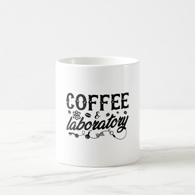 Caneca De Café Técnico técnico do Coffee & Laboratory Lab Tech (Centro)