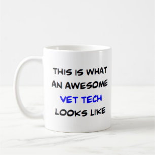 Caneca De Café técnico veterinário, incrível