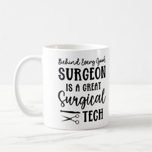 Caneca De Café Tecnologia Cirúrgica Personalizada   Tecnólogo cir
