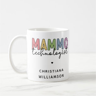 Caneca De Café Tecnologia de Mammografia Personalizada Tech