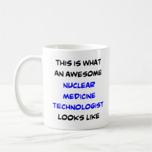 Caneca De Café tecnólogo de medicina nuclear, incrível