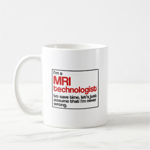 Caneca De Café Tecnólogo de MRI