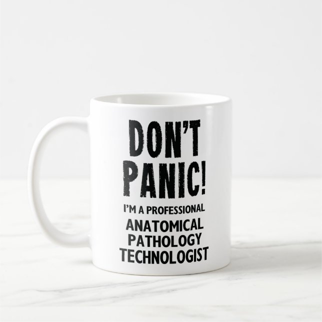 Caneca De Café Tecnólogo de Patologia Anatômica (Esquerda)
