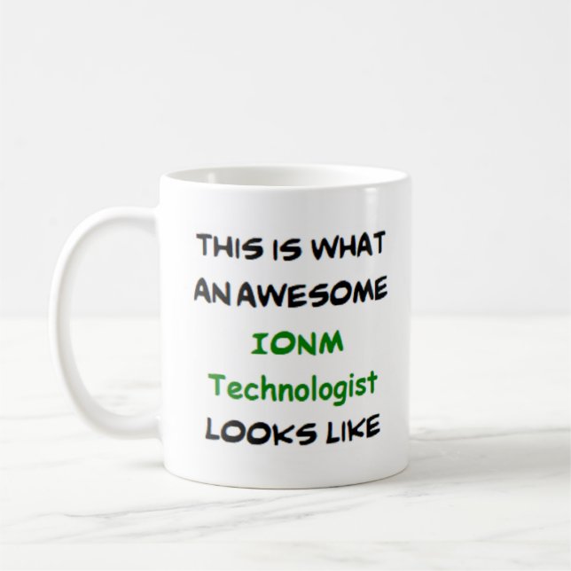 Caneca De Café tecnólogo ionm, incrível (Esquerda)