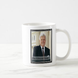 Caneca De Café Ted Kennedy - o leão liberal