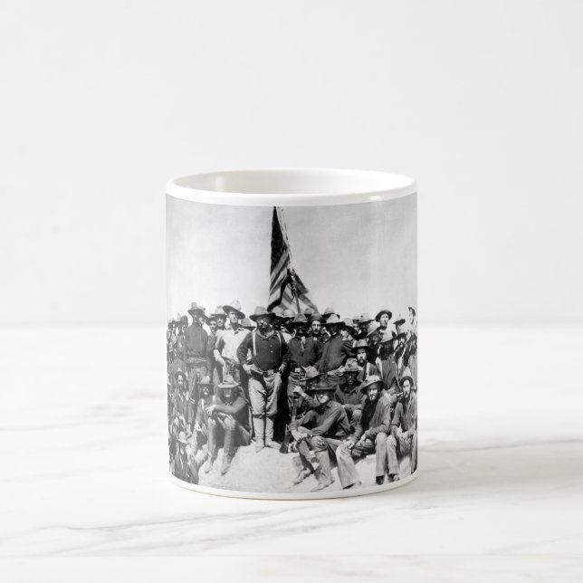 Caneca De Café Teddy Roosevelt e Rough Riders (Centro)