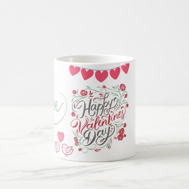 Caneca de Café Teddy Sweetheart – Dia dos Namorado (Centro)