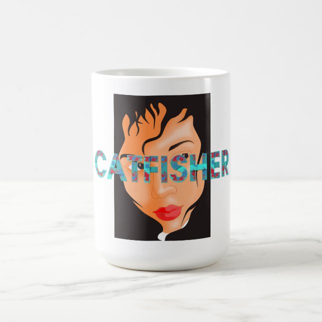 Caneca De Café TEE Catfisher Ladies (Centro)