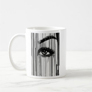 Caneca De Café : "Tee Morse Code Visage"