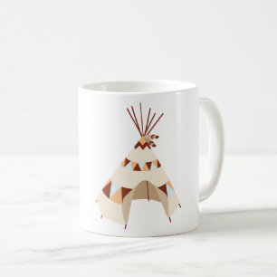 Caneca De Café Teepee nativo