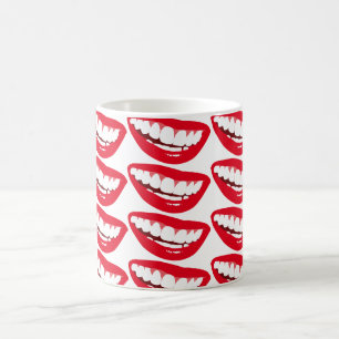 Caneca De Café Teeths bonitos para dentistas