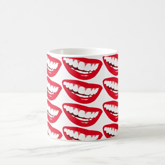Caneca De Café Teeths bonitos para dentistas (Centro)