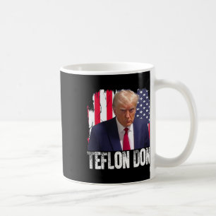 Caneca De Café Teflon Don Donald Trump Foto de Identificação