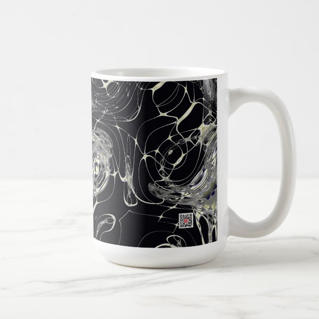 Caneca De Café Teia Dourada (Direita)