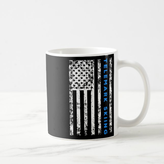 Caneca De Café Telemark Skiing (Direita)