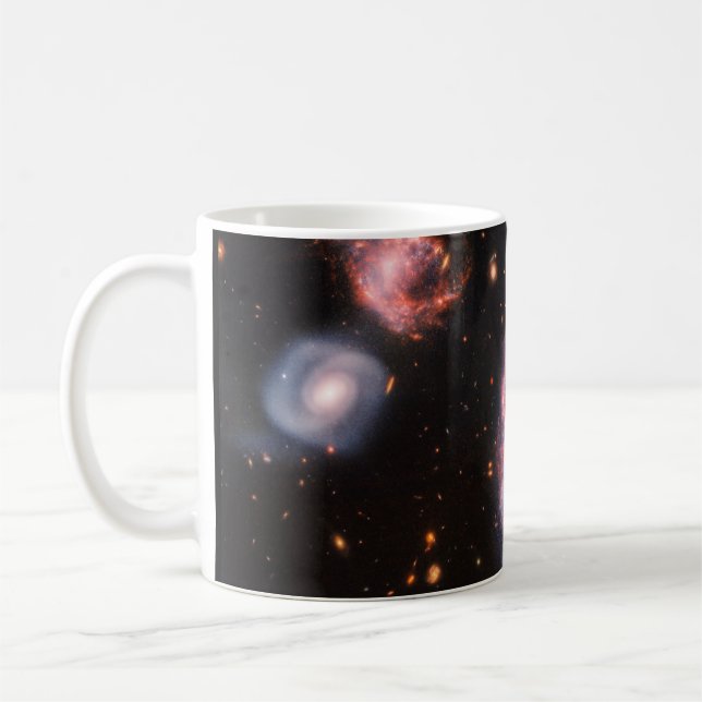 Caneca De Café Telescópio Espacial JWST James Webb Galaxy (Esquerda)