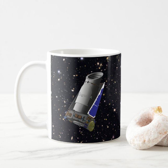 Caneca De Café Telescópio espacial Kepler (Com Donut)