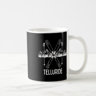 Caneca De Café Telluride Colorado Rocky Mountain Co Skib Snowb