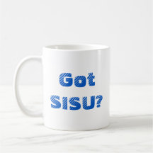Tem a SISU? Mug De Café; Mug De Café Finlandês