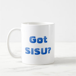 Caneca De Café Tem a SISU? Mug De Café; Mug De Café Finlandês