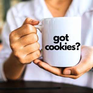 Caneca De Café Tem Cookies? - Engraçado Cote Mugs - Coffee Mug de