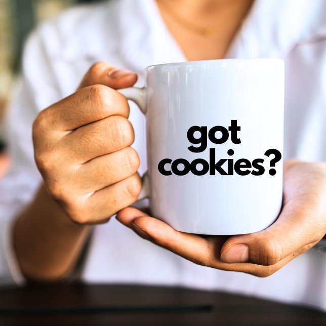 Caneca De Café Tem Cookies? - Engraçado Cote Mugs - Coffee Mug de (Criador carregado)