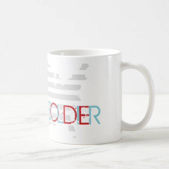 Caneca De Café Tem liberdade? Soldado do obrigado A (Direita)