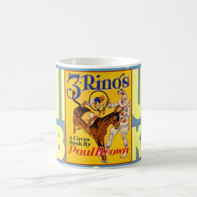 Caneca De Café Tema CIRCUS 1930S (Centro)