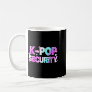 Caneca De Café Tema de Aniversário Divertido de K-Pop para Mãe Pa