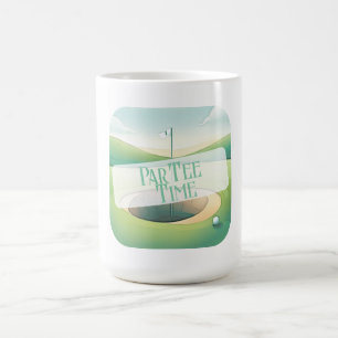 Caneca De Café Tema de Golfe Par-Tee Mug