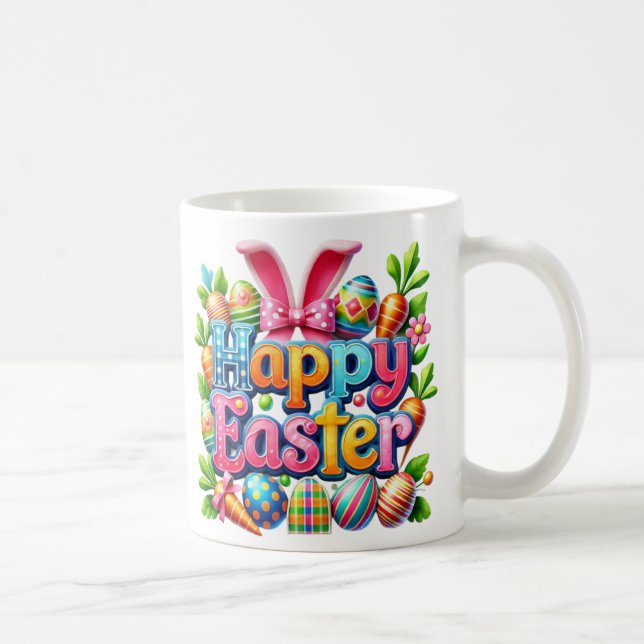 Caneca De Café Tema de páscoa (Direita)