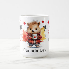 Caneca De Café Temas do Dia do Canadá