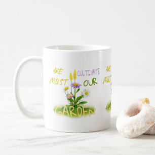 Caneca De Café Temos de cultivar o nosso jardim