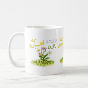 Caneca De Café Temos de cultivar o nosso jardim