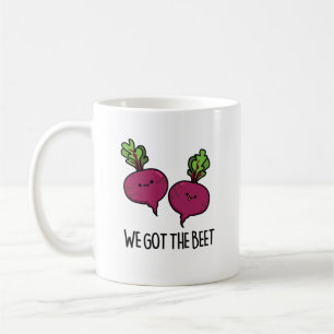 Caneca De Café Temos O Beet Cute Vegetariano.